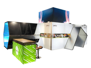 卸売TIANYU Mシリーズシステムは販売のための展示会ブースの背景の立場を使用しました